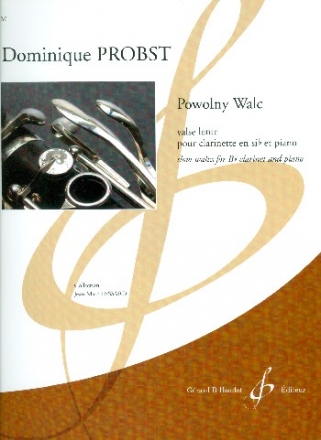 Powolny Walc pour clarinette et piano