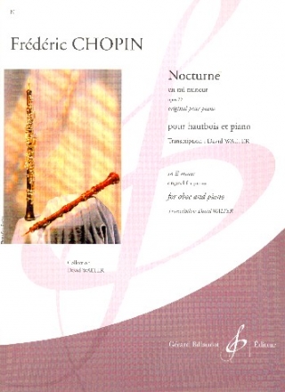 Nocturne en mi mineur op.72 pour hautbois et piano