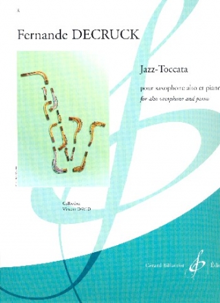 Jazz-Toccata pour saxophone alto et piano