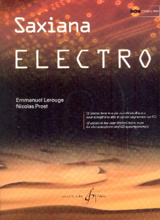 Saxiana Electro (+CD) pour saxophone alto