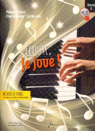 �coute je joue vol.1 (+audio en ligne) pour piano