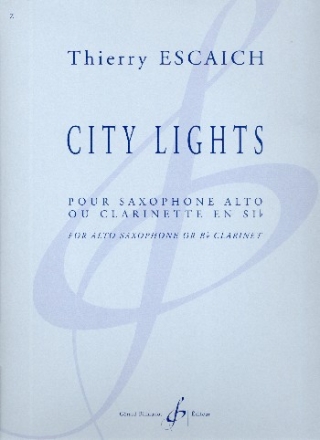 City Lights pour saxophone alto (clarinette)