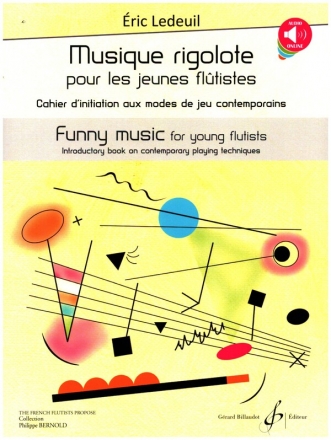 Musique rigolote (+Online Audio) pour les jeunes fltistes