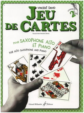 Jeu de Cartes vol.2 pour saxophone alto et piano