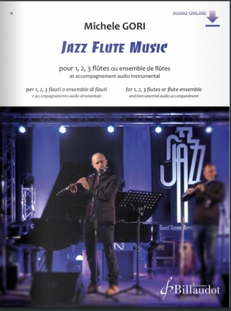 Jazz Flute Music (+Online Audio) pour 1-3 fl�tes (ensemble de fl�tes)