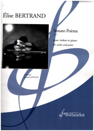 Sonate-Pome op.11 pour violon et piano