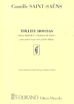 Tollite hostias pour orgue