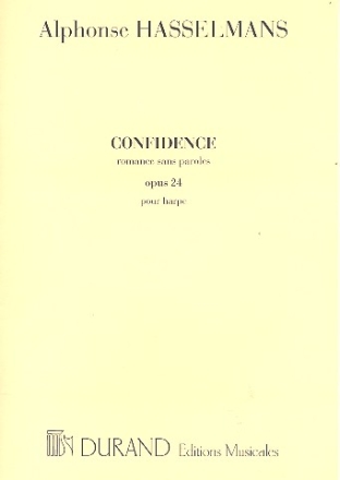 Confidence op.24 pour harpe