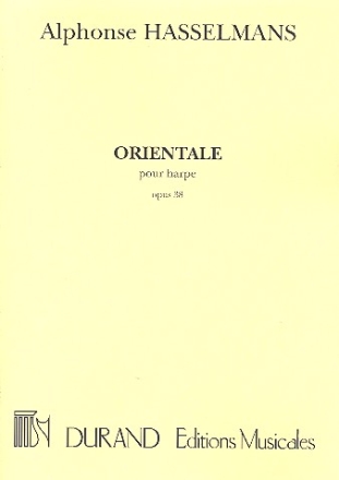 Orientale op.38 pour harpe