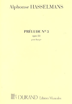 Prlude no.3 op.53 pour harpe
