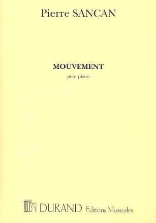 Mouvement  pour piano