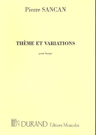 Thme et variations pour harpe