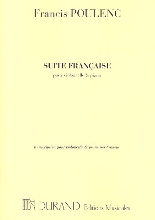 Suite francaise fr Violoncello und Klavier