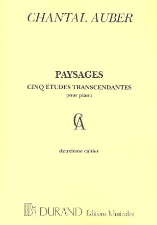 Paysages vol.2 (no.s7-11)  pour piano