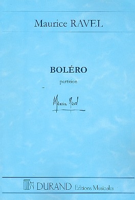 Bolero pour orchestre partition miniature