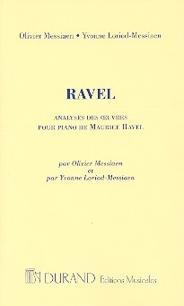 Analyses des oeuvres pour piano de Maurice Ravel