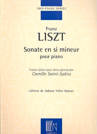 Sonate si mineur pour 2 pianos