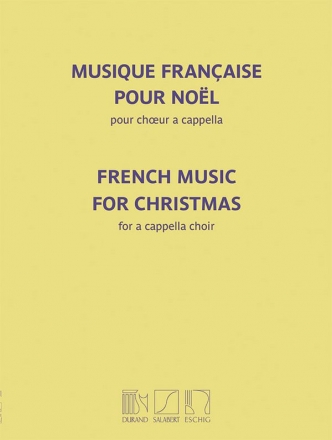 Musique Francaise pour Nol SATB Buch