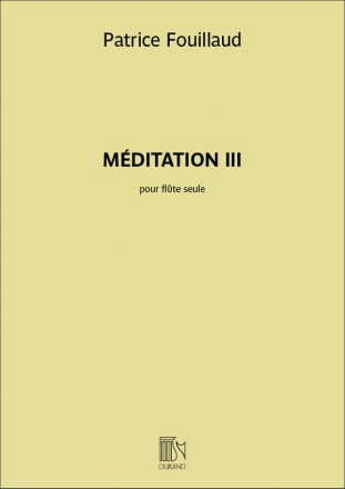 DF16315 Mditation no.3 pour flte