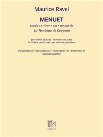 Menuet (extrait de 