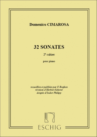 32 sonates vol.2 (nos.11-20) pour piano
