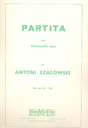 Partita fr Violoncello