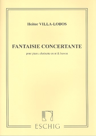 Fantaisie concertante pour piano, clarinette et basson,  parties