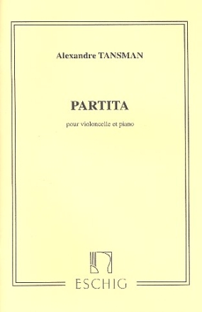 Partita pour violoncelle et piano