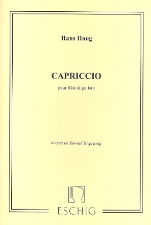 Capriccio fr Flte und Gitarre Partitur
