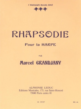 Rhapsodie pour la harpe