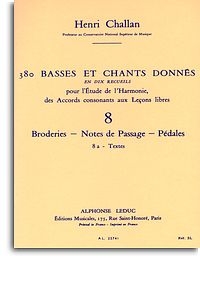 380 basses et chants donns vol.8a Broderies - Notes de passage - Pdales textes