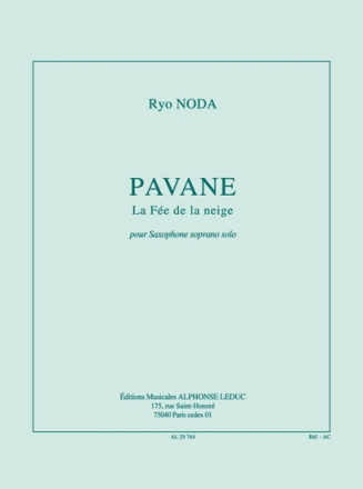 Pavane pour saxophone soprano La Fe de la neige