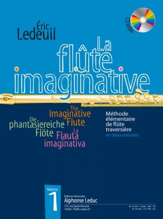 La flute imaginative vol.1 (+CD) fr Flte(en/frz/dt/span)