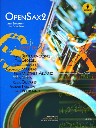 Opensax Vol. 2 Alto Saxophone Buch + Online-Audio