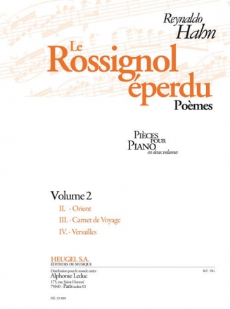 Le rossignol perdu vol.2 pour piano