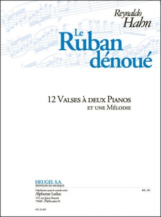 Le ruban dnou pour 2 pianos 2 partitions