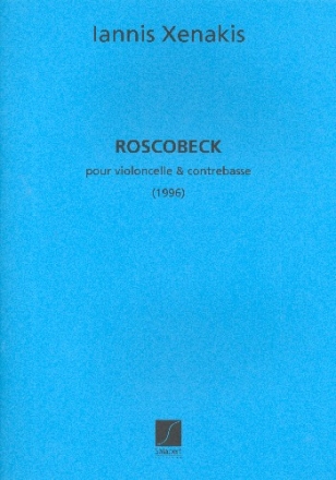 Roscobeck pour violoncelle et contrebasse partition et parties