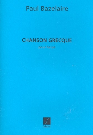 Chanson grecque pour harpe