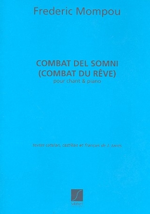 Combat del Somni pour chant et piano (kat/kast/fr)