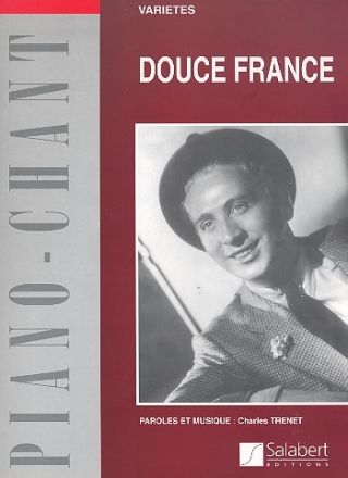 Douce France: pour voix et piano avec accords