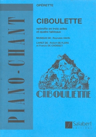 Ciboulette  rduction chant et piano (frz)