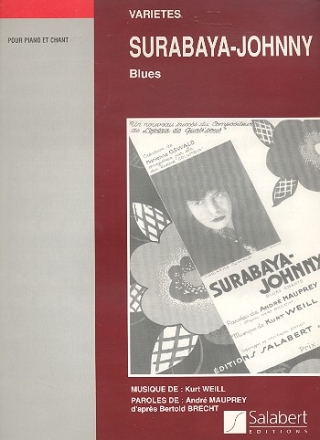 Surabaya Johnny pour chant et piano