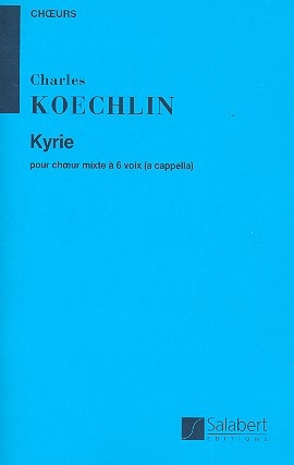 Kyrie pour choeur mixte a cappella partition