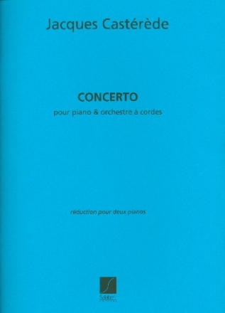 Concerto pour piano et orchestre  cordes pour 2 pianos partition
