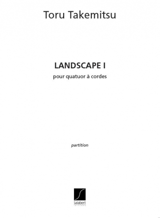 Lanscape no.1 for string quartet score