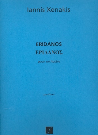 Eridanos pour orchestre partition