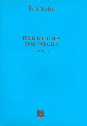 3 Mlodies sans paroles pour piano