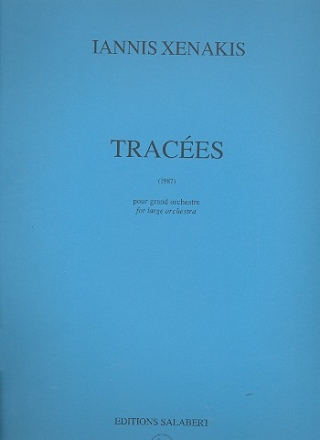 Traces pour orchestre partition