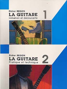 D. Begon Guitare Volumes 1 Et 2 Guitare Enseignement  Method and study for Guitar
