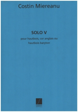 Solo V pour hautbois, cor anglais ou hautbois baryton